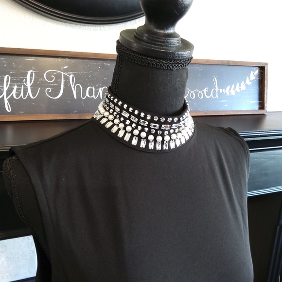 Jason Wu Elegant Black Sleeveless Top - Picture 5 of 10